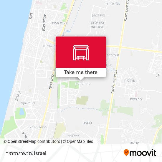 הנשר/הזמיר map
