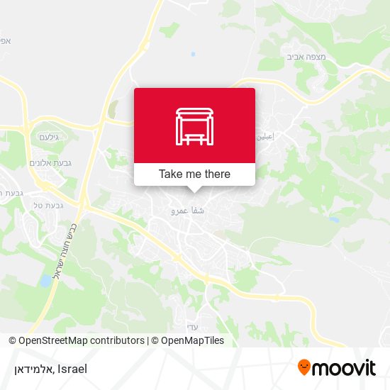 אלמידאן map
