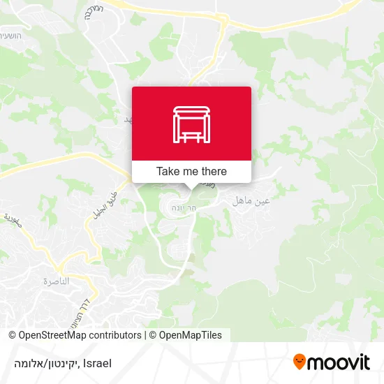 Карта יקינטון/אלומה