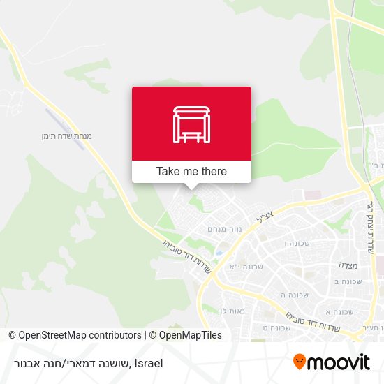 שושנה דמארי/חנה אבנור map