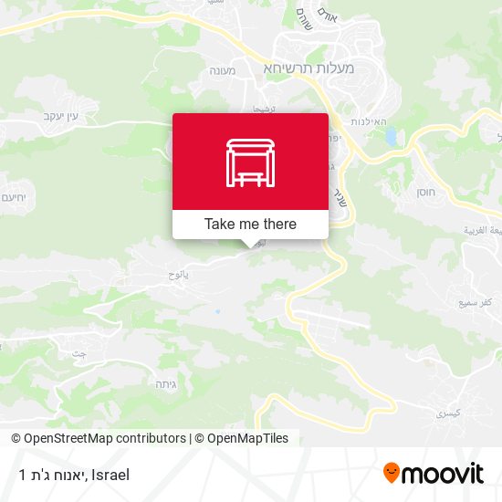 יאנוח ג'ת 1 map