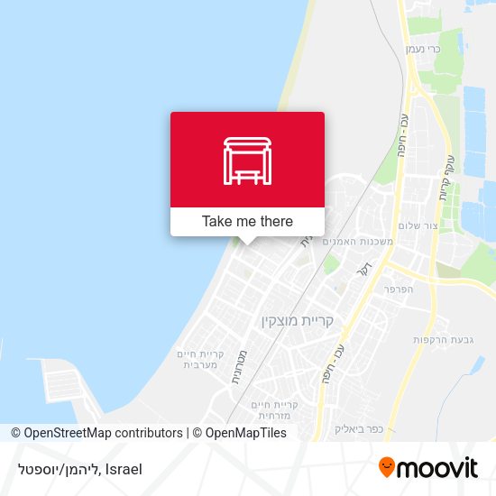 ליהמן/יוספטל map