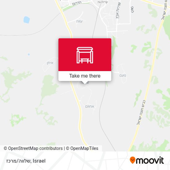 שלווה/מרכז map