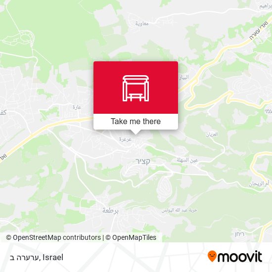 Карта ערערה ב