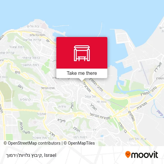 Карта קיבוץ גלויות/ירמוך