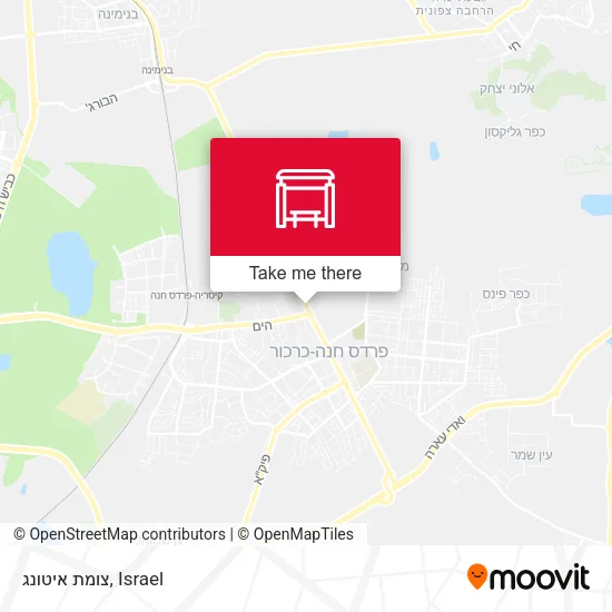 Карта צומת איטונג