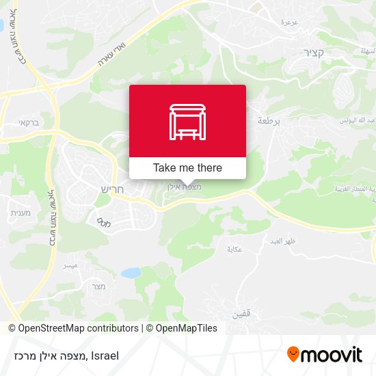 מצפה אילן מרכז map
