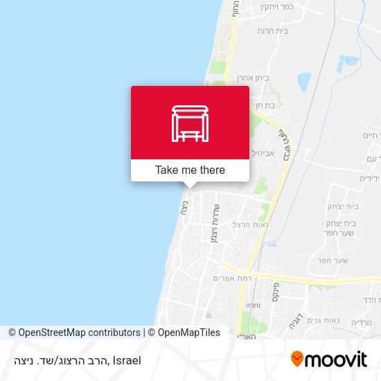 Карта הרב הרצוג/שד. ניצה