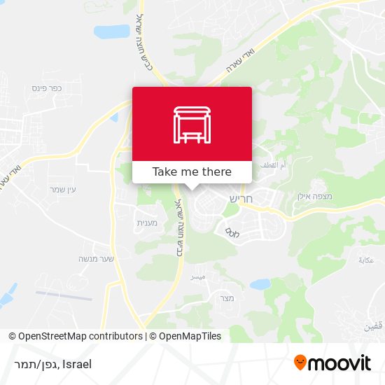 גפן/תמר map