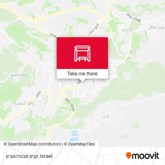 Карта קניון מבנה/סביון