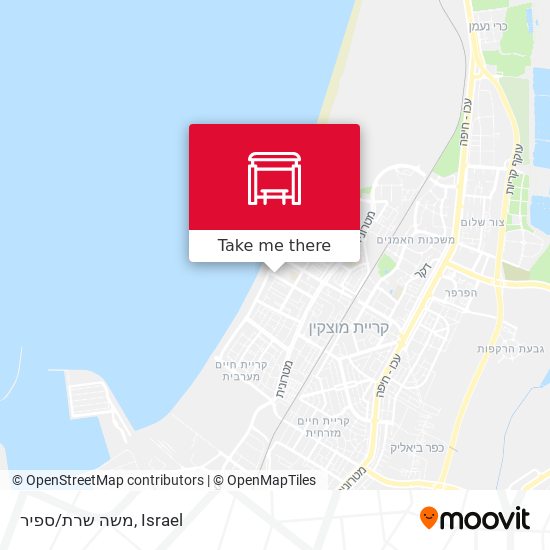 משה שרת/ספיר map