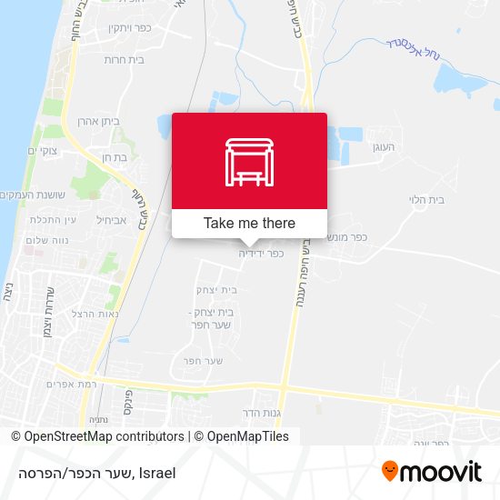 שער הכפר/הפרסה map