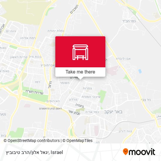 יגאל אלון/הרב טיבוביץ map