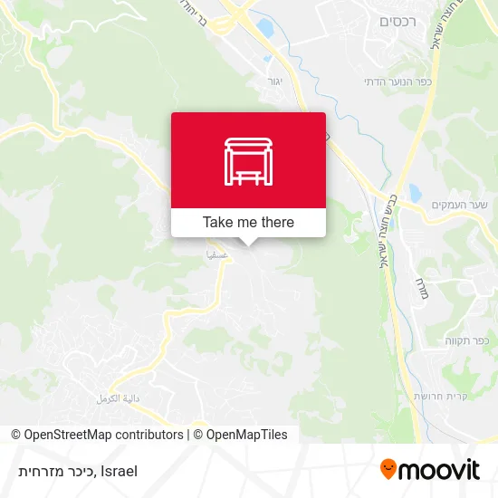 Карта כיכר מזרחית