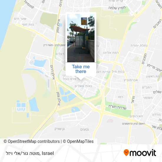 Карта מוטה גור/אלי ויזל