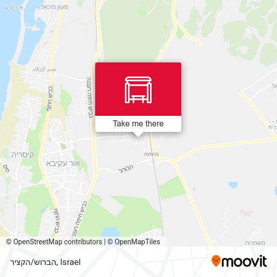 הברוש/הקציר map