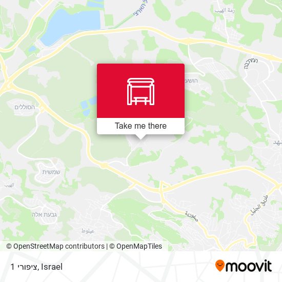 ציפורי 1 map