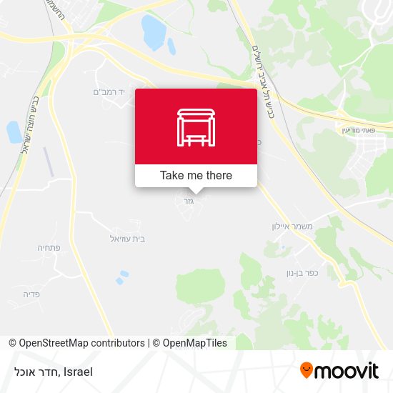 Карта חדר אוכל