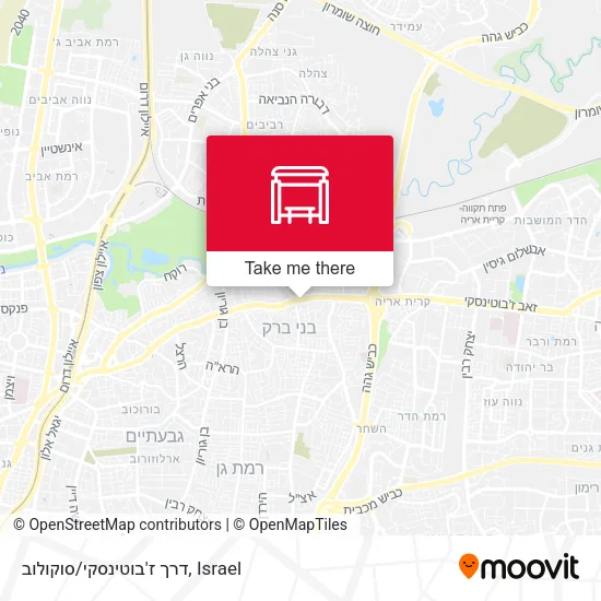 Карта דרך ז'בוטינסקי/סוקולוב