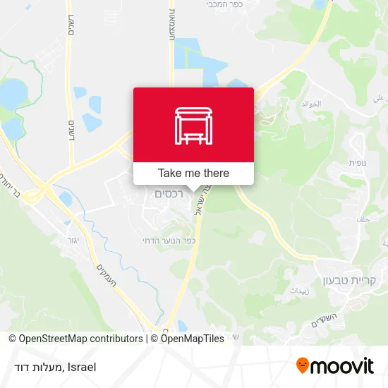 Карта מעלות דוד