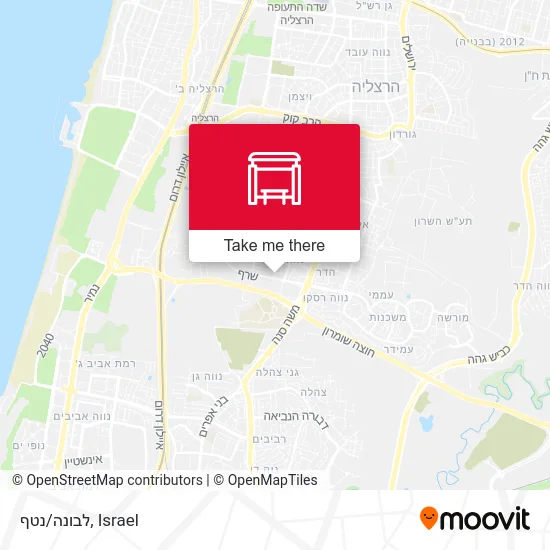 Карта לבונה/נטף