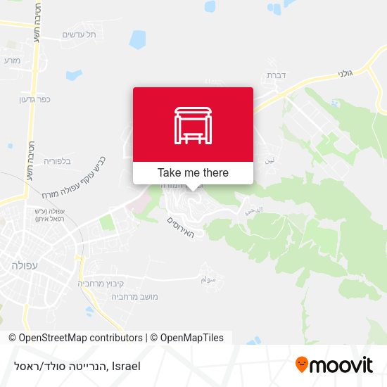 הנרייטה סולד/ראסל map