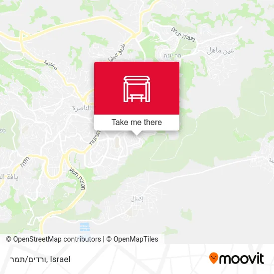 Карта ורדים/תמר