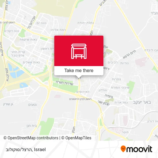 Карта הרצל/סוקולוב