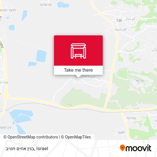 בנין אחים חטיב map