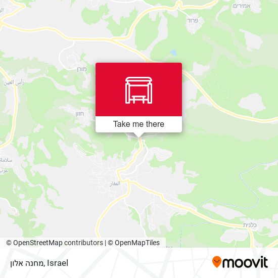 Карта מחנה אלון
