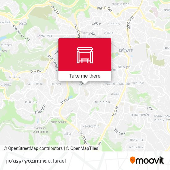 טשרניחובסקי/קצנלסון map