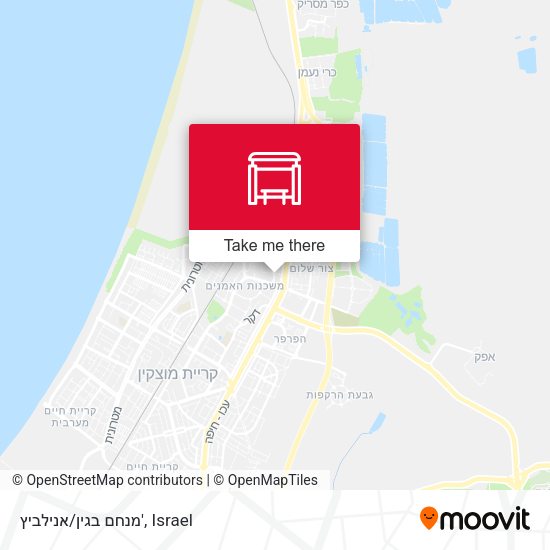 מנחם בגין/אנילביץ' map