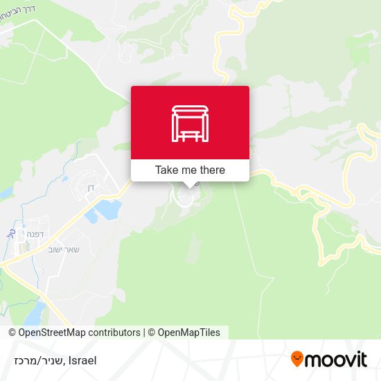 Карта שניר/מרכז