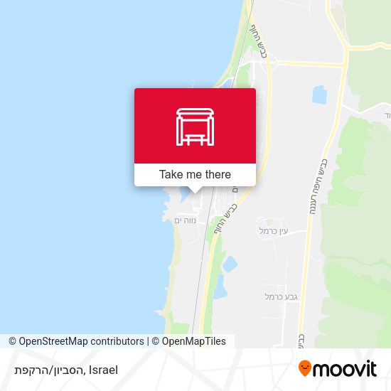 הסביון/הרקפת map