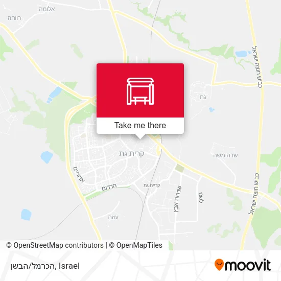 Карта הכרמל/הבשן