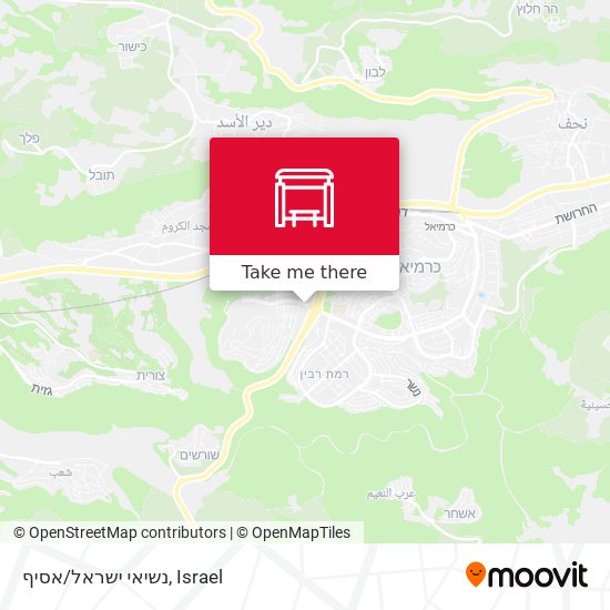 נשיאי ישראל/אסיף map