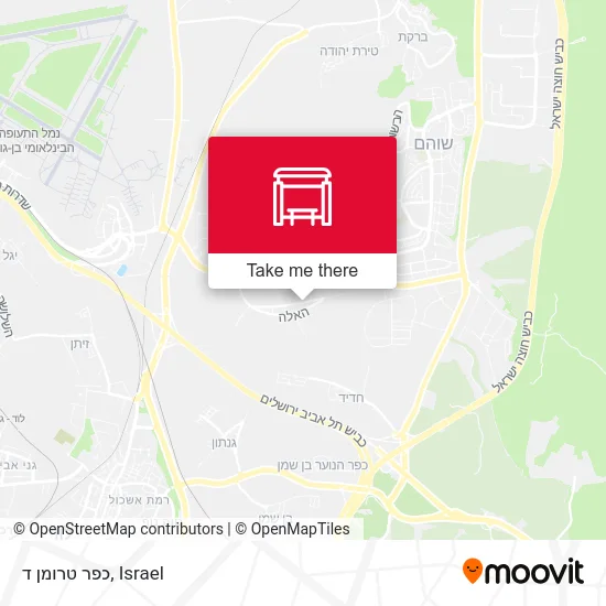 Карта כפר טרומן ד