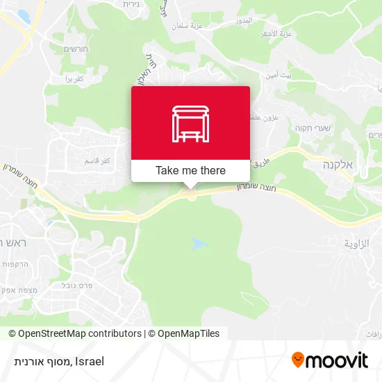 Карта מסוף אורנית