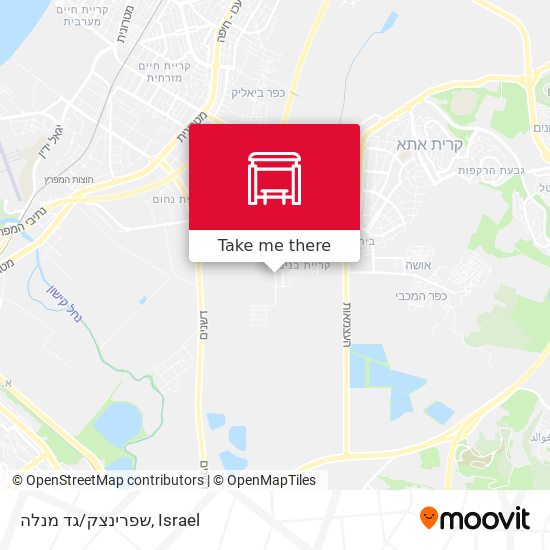 שפרינצק/גד מנלה map