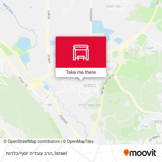 הרב עובדיה יוסף/כלניות map