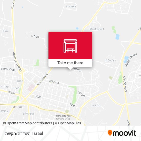 השדרה/הקשת map
