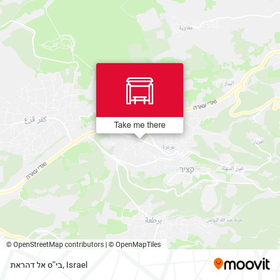 בי''ס אל דהראת map