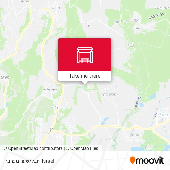 Карта יובל/שער מערבי