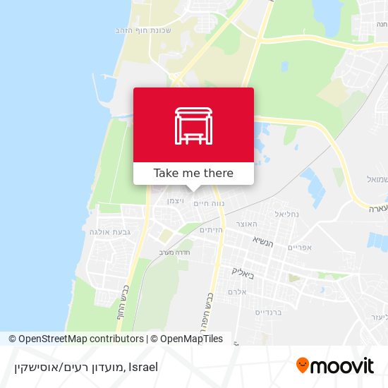 מועדון רעים/אוסישקין map