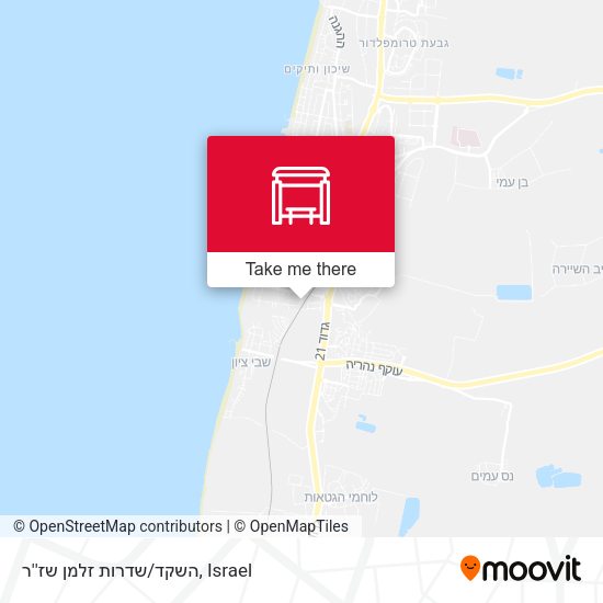 השקד/שדרות זלמן שז''ר map