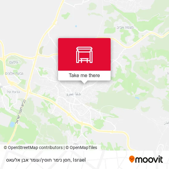Карта חסן נימר חוסין/עומר אבן אלעאס