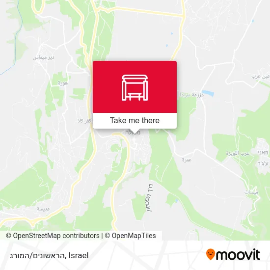 Карта הראשונים/המורג