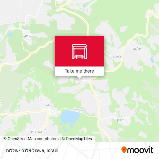 אשכול אלנבי/עוללות map