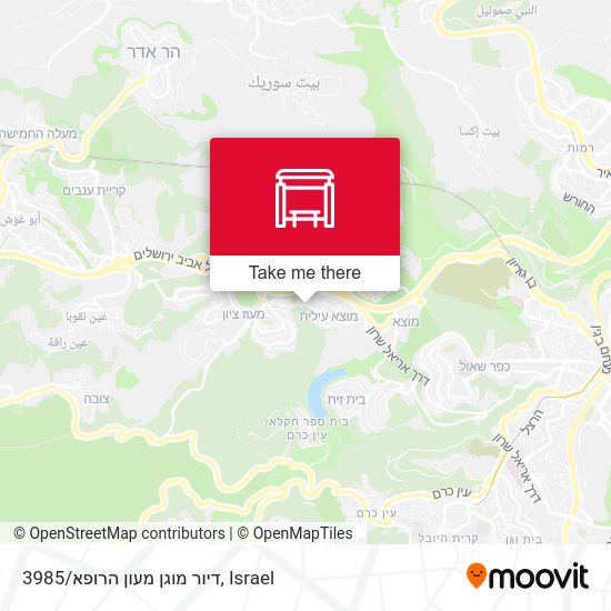Карта דיור מוגן מעון הרופא/3985