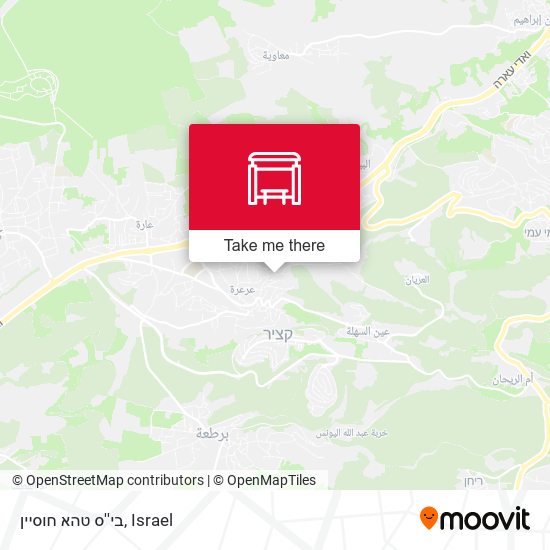 בי''ס טהא חוסיין map